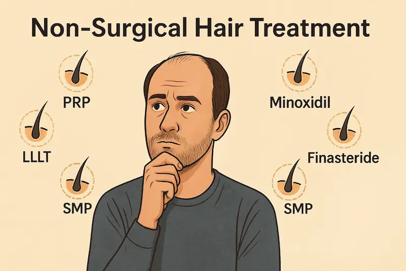 non-surgical hair replacement